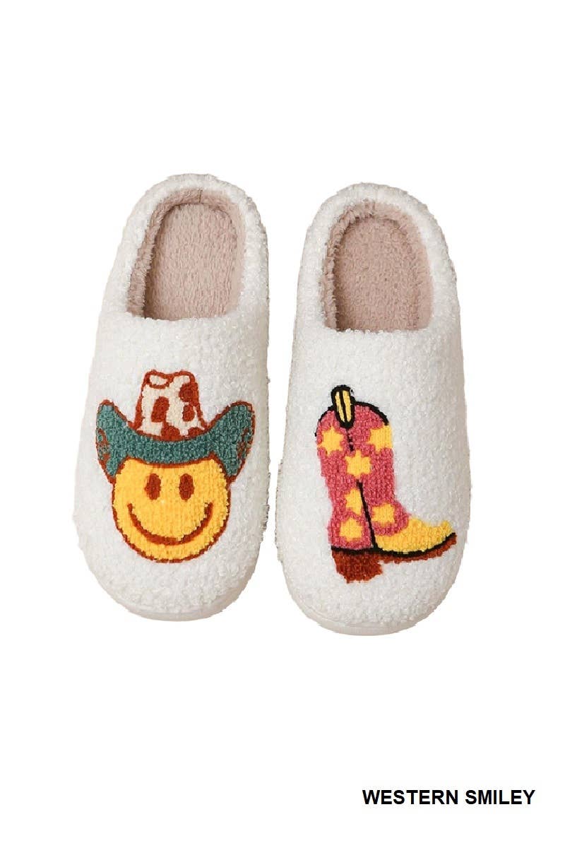 Cute Novelty Soft Plush Cozy Slippers S/m