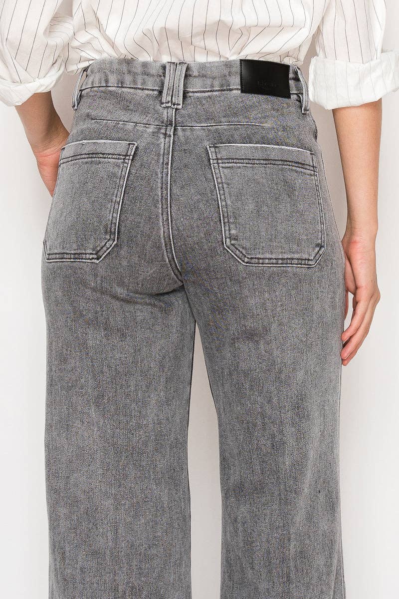 High Rise the Perfect Palazzo Jeans