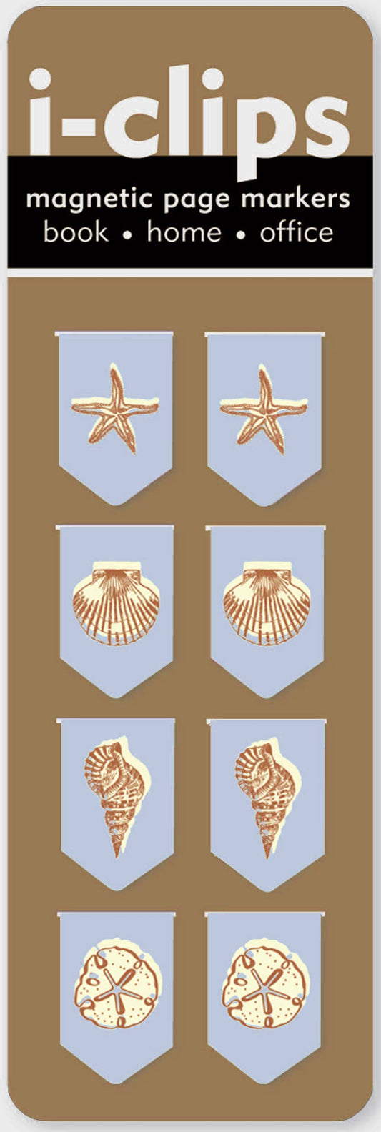 Seashells i-clips Magnetic Page Markers