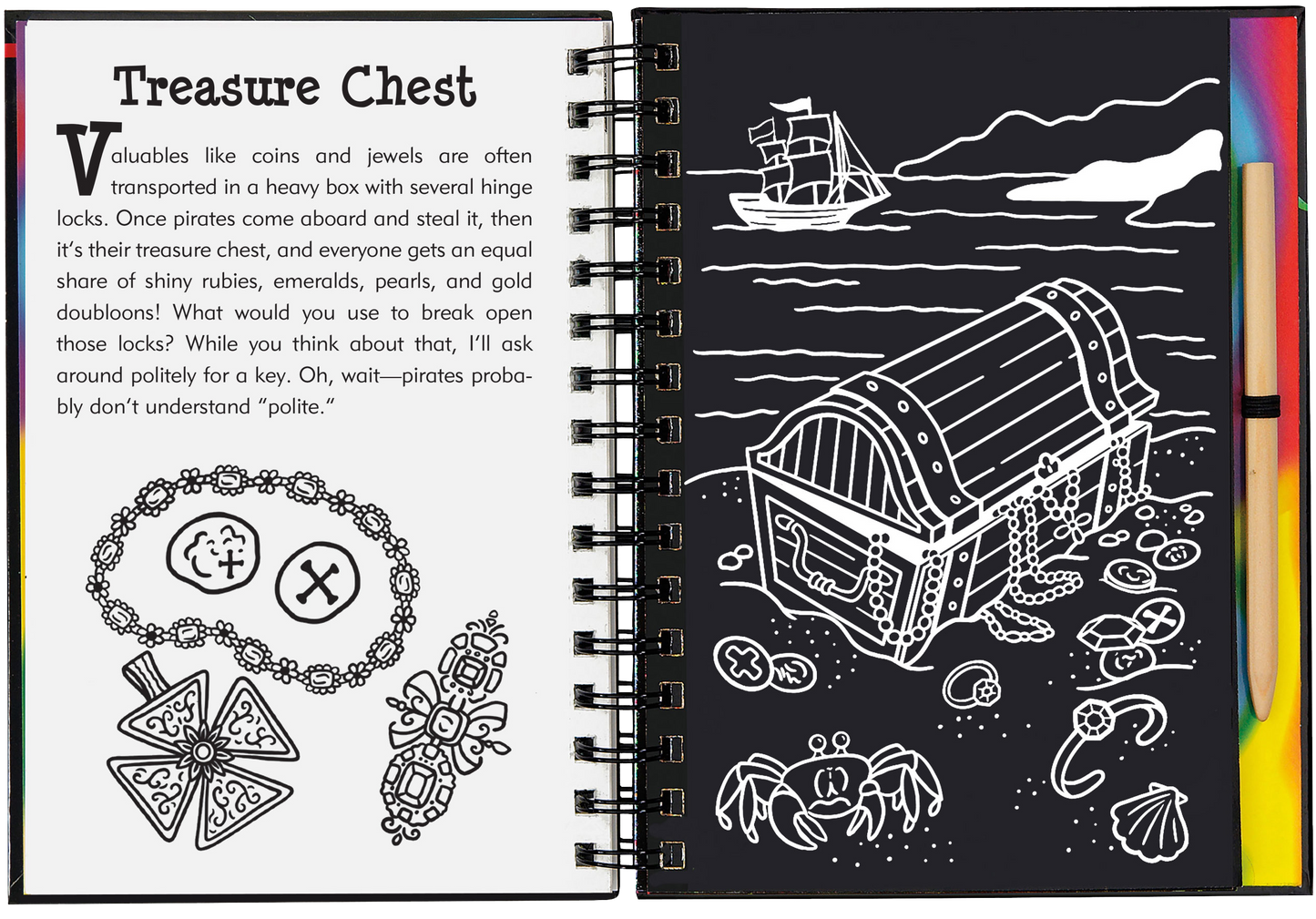 Pirates Scratch and Sketch