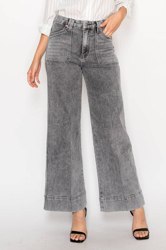 High Rise the Perfect Palazzo Jeans