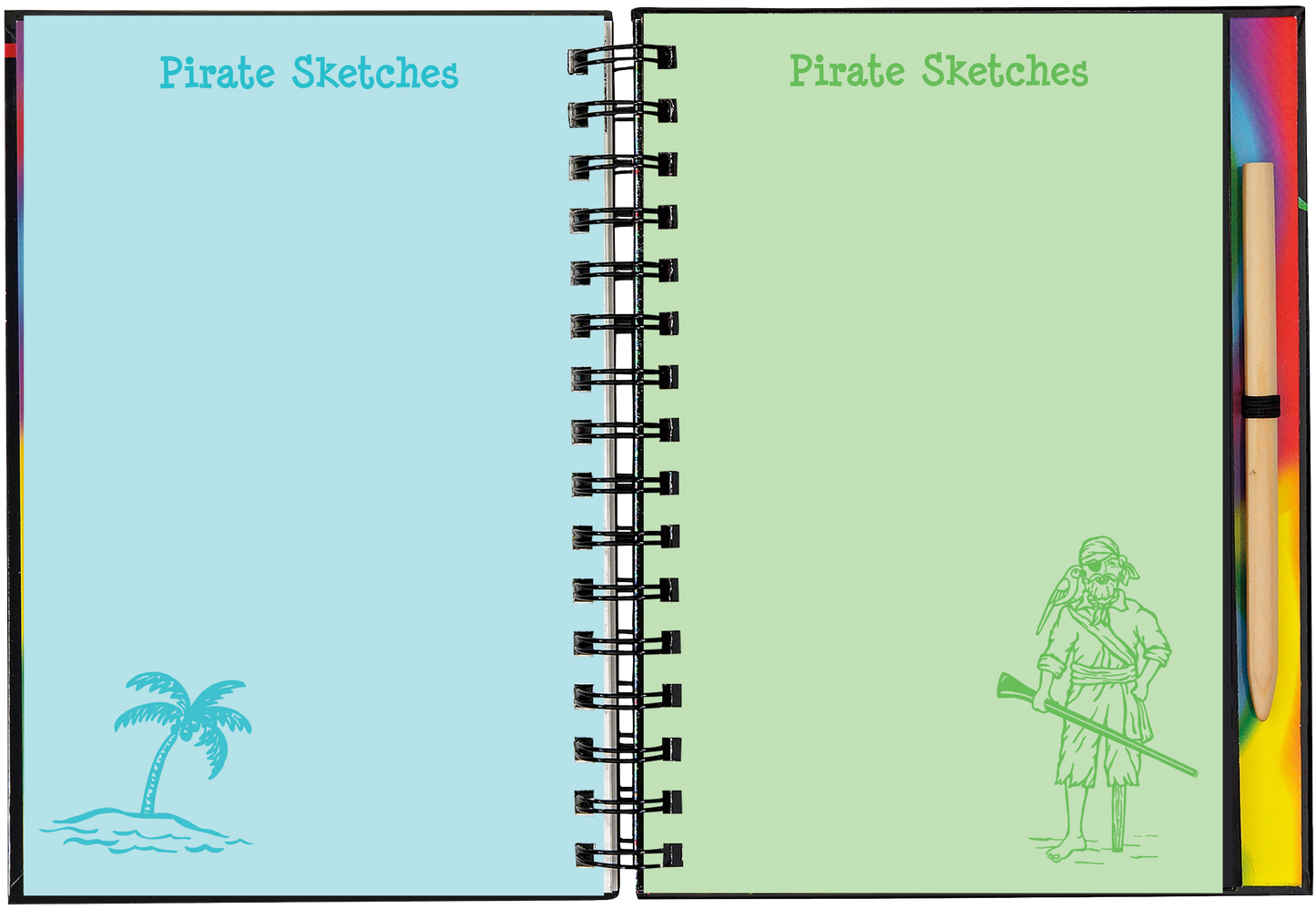 Pirates Scratch and Sketch